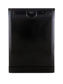 Swan Sdw2022B 12-Place Full Size Dishwasher - Black